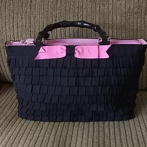 Braciano tiered Fabric handbag